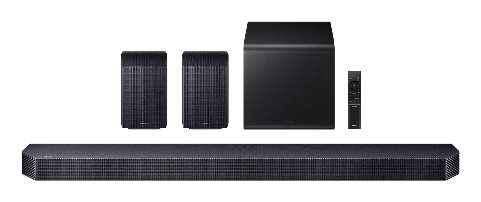 Samsung HW-Q930F 9.1.4 Dolby Atmos soundbar -äänijärjestelmä, langattomalla subwooferilla, musta