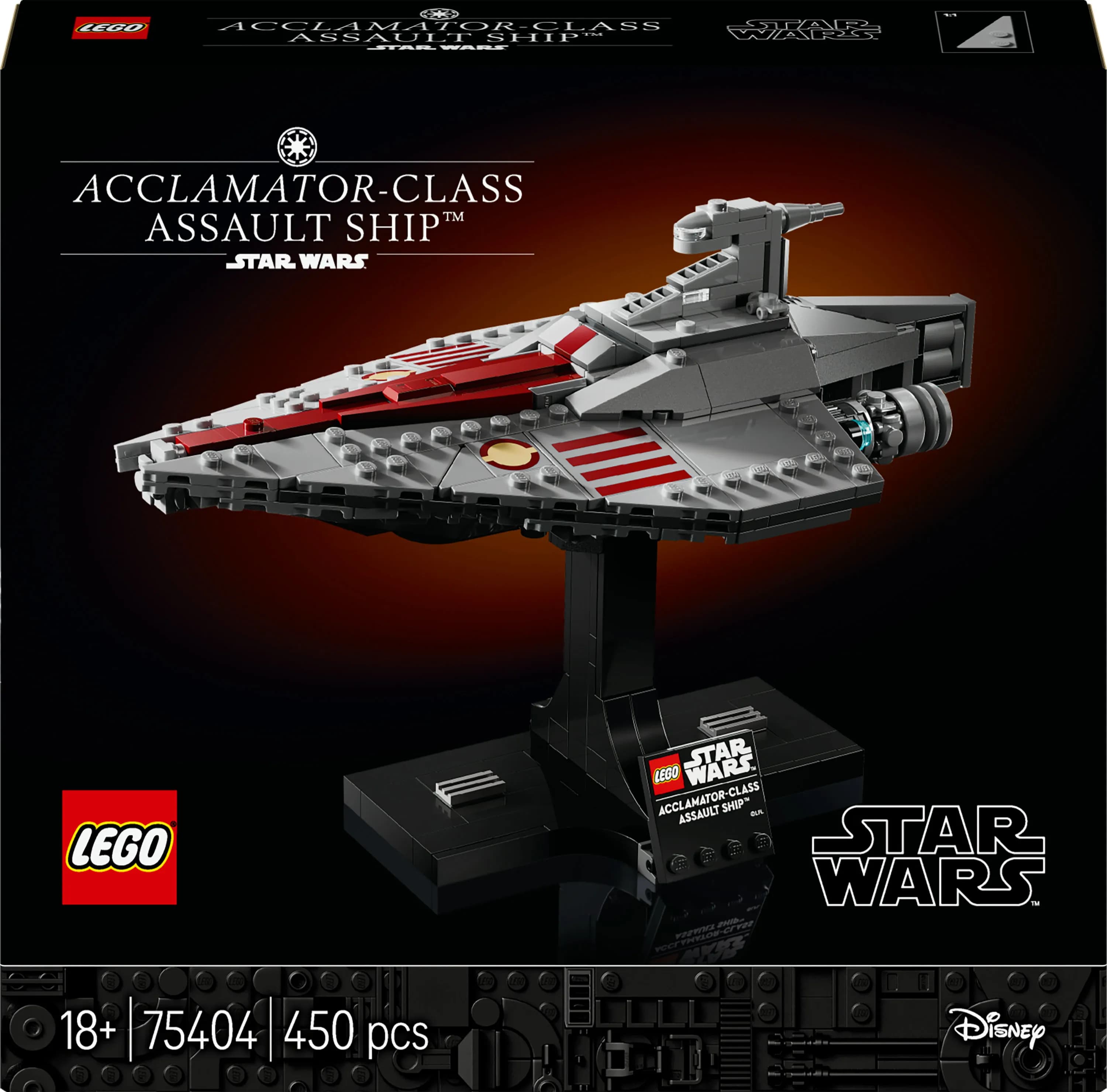 LEGO Star Wars Acclamator-luokan hyökkäysalus 75404 – LEGO