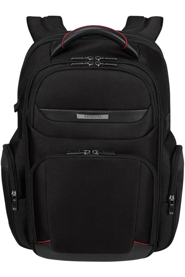 Samsonite PRO DLX6 Expandable -tietokonereppu, musta, 15.6"
