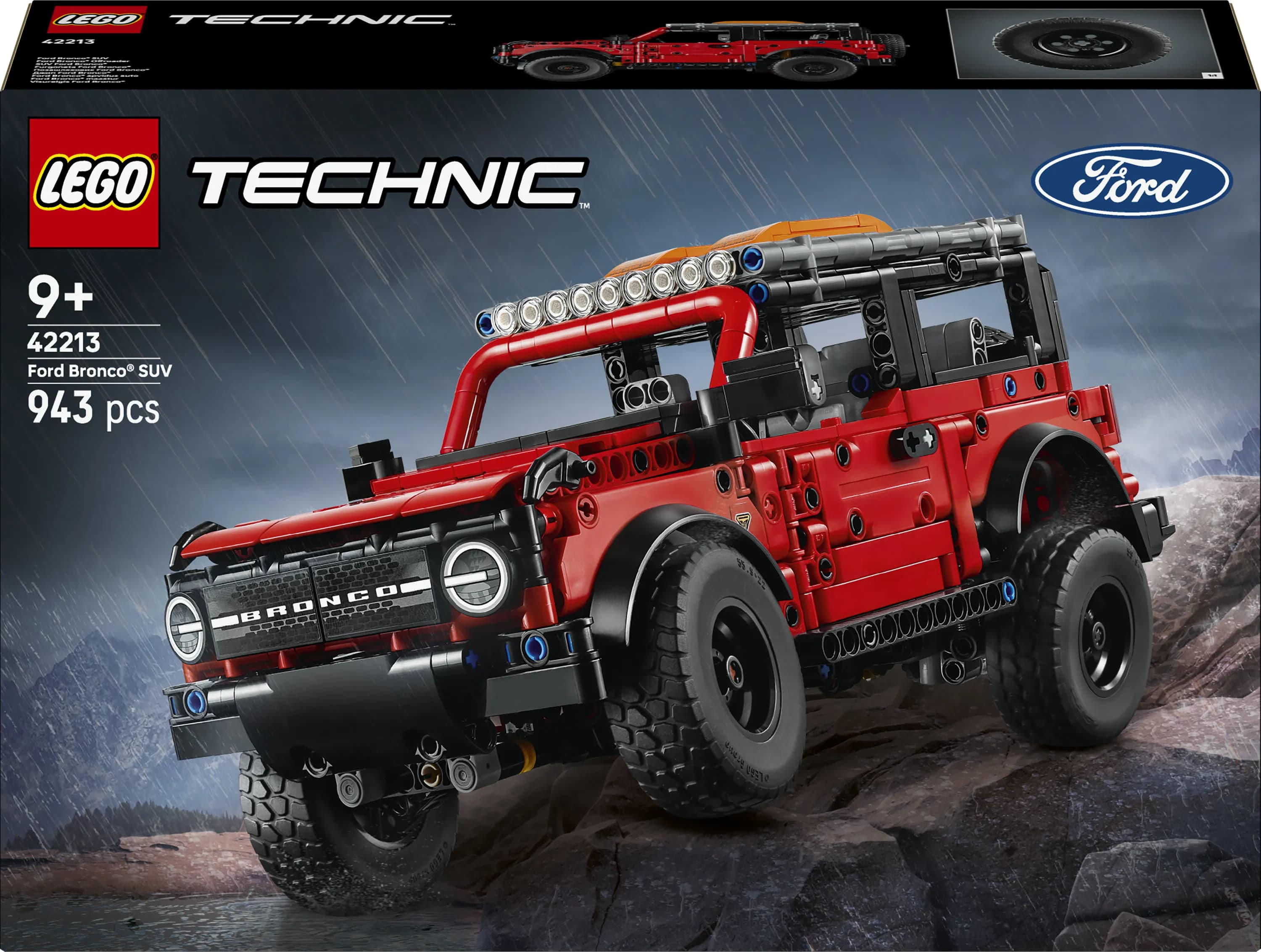 LEGO Technic Ford Bronco – maastoauto 42213 – LEGO