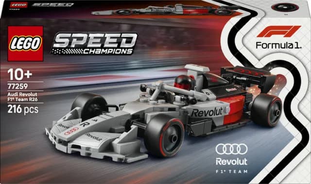 LEGO Speed Champions Audi Revolut F1 Team R26 -kilpa-auto 77259 – LEGO