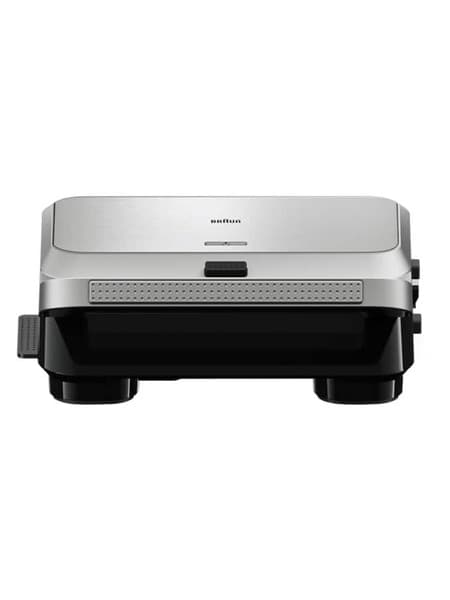 Braun SnackMaker 5 SM5038 -leivänpaahdin, ruostumaton teräs/hopea