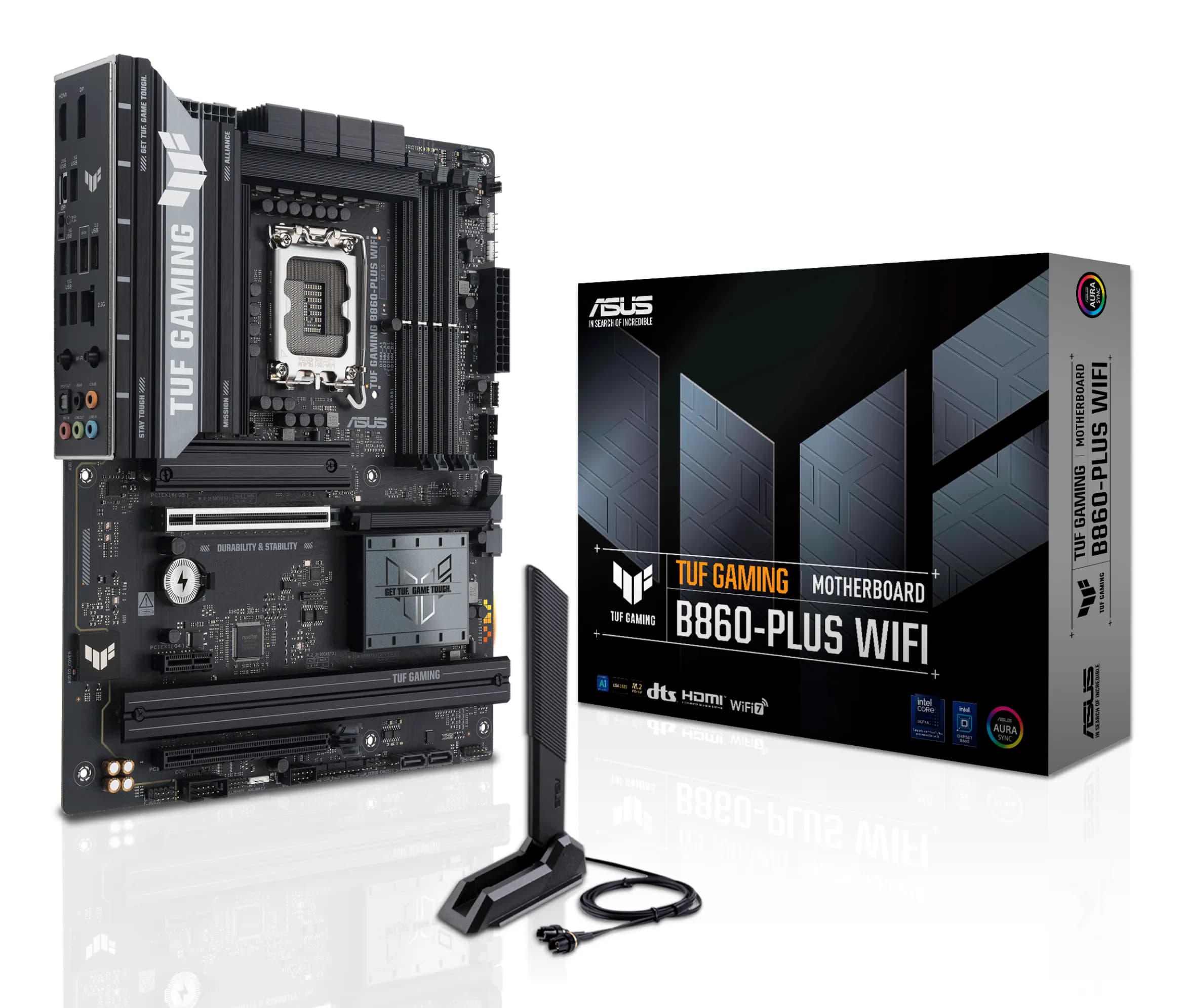 Asus TUF GAMING B860-PLUS WiFi 7 LGA1851 ATX -emolevy – ASUS