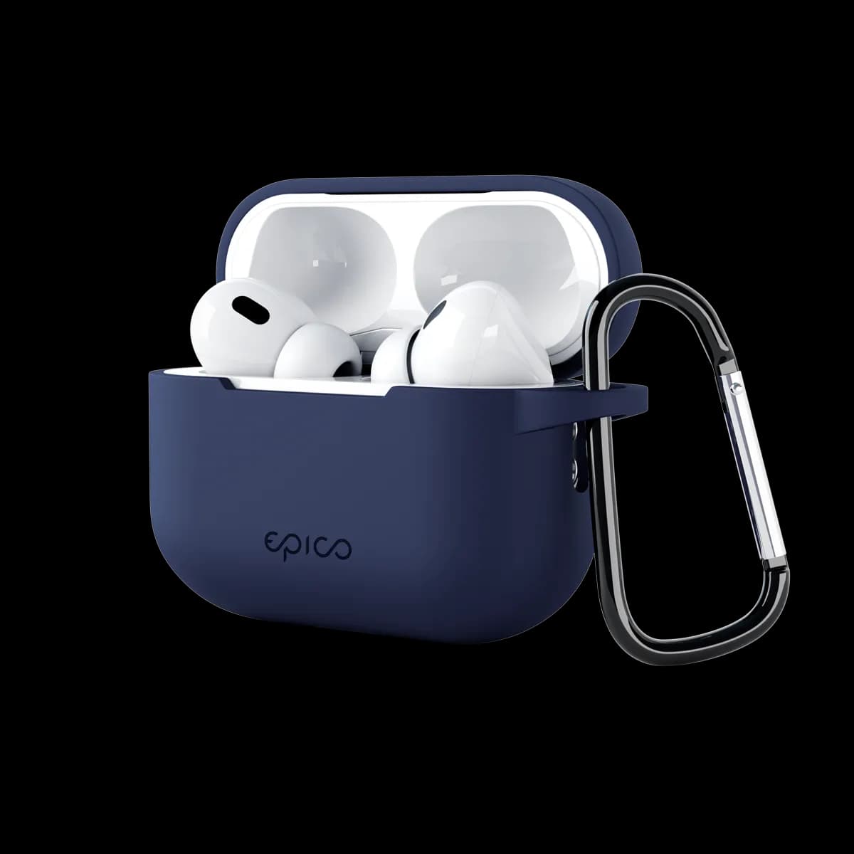 Epico Outdoor Cover, AirPods Pro (2nd Gen) -suojakuori, tummansininen