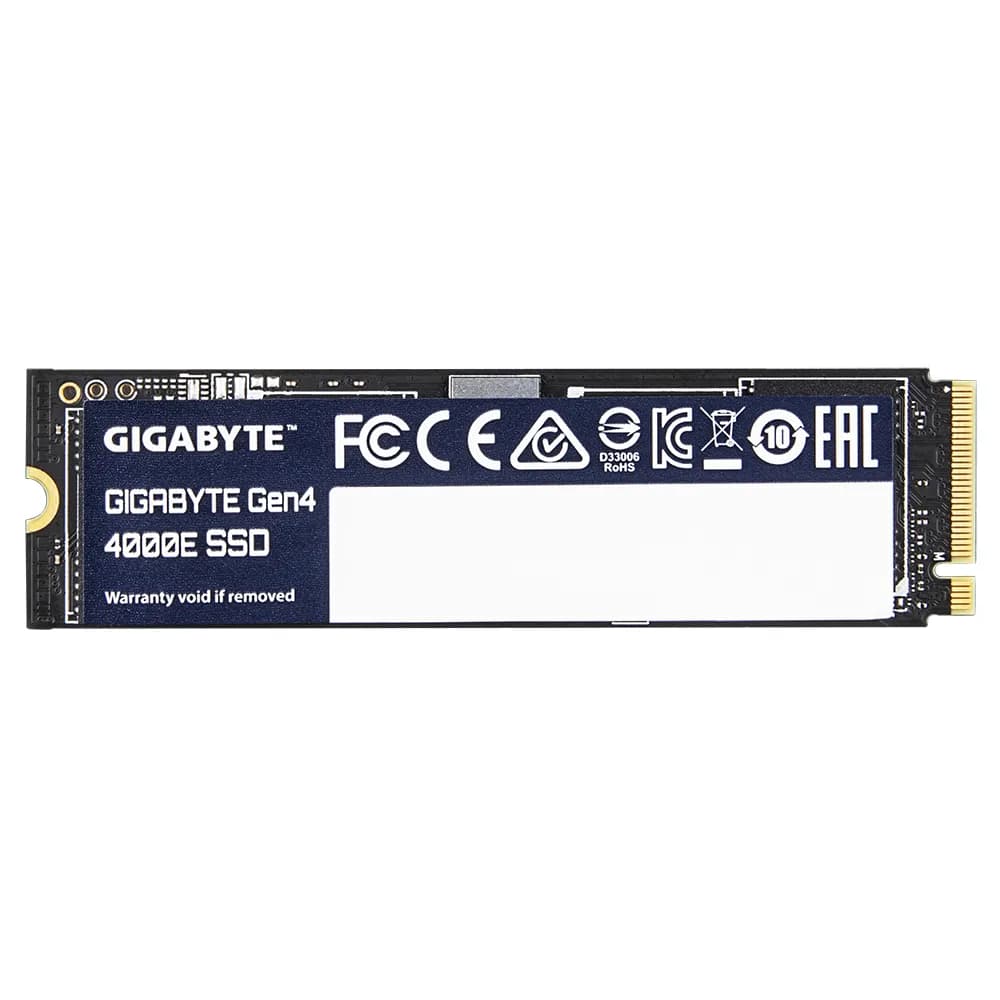 GIGABYTE Gen4 4000E 1 Tt M.2 PCIe 4.0 NVMe -SSD-levy – Gigabyte