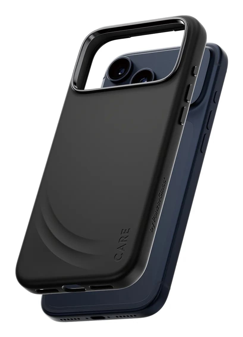 PanzerGlass CARECASE FLOW W. MagSafe, iPhone 17 Pro Max -suojakuori, musta – Panzerglass