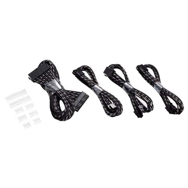 Phanteks Extension Cable Combo Pack_24P/8P/8V/8V. 500mm Length. S Black/Silver
