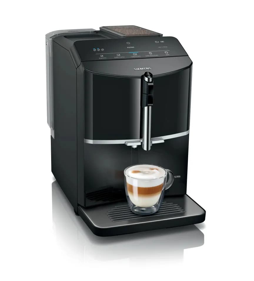 Siemens EQ.300 TF301E19 -täysautomaattinen espressokone, musta – Siemens