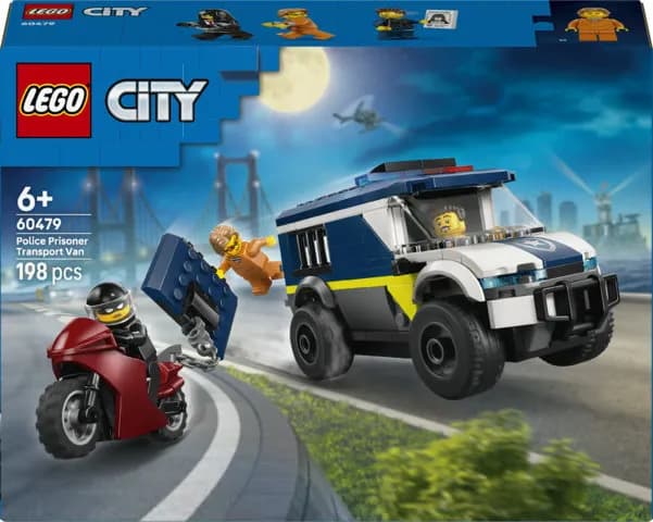 LEGO City Poliisin vankienkuljetusauto 60479 – LEGO
