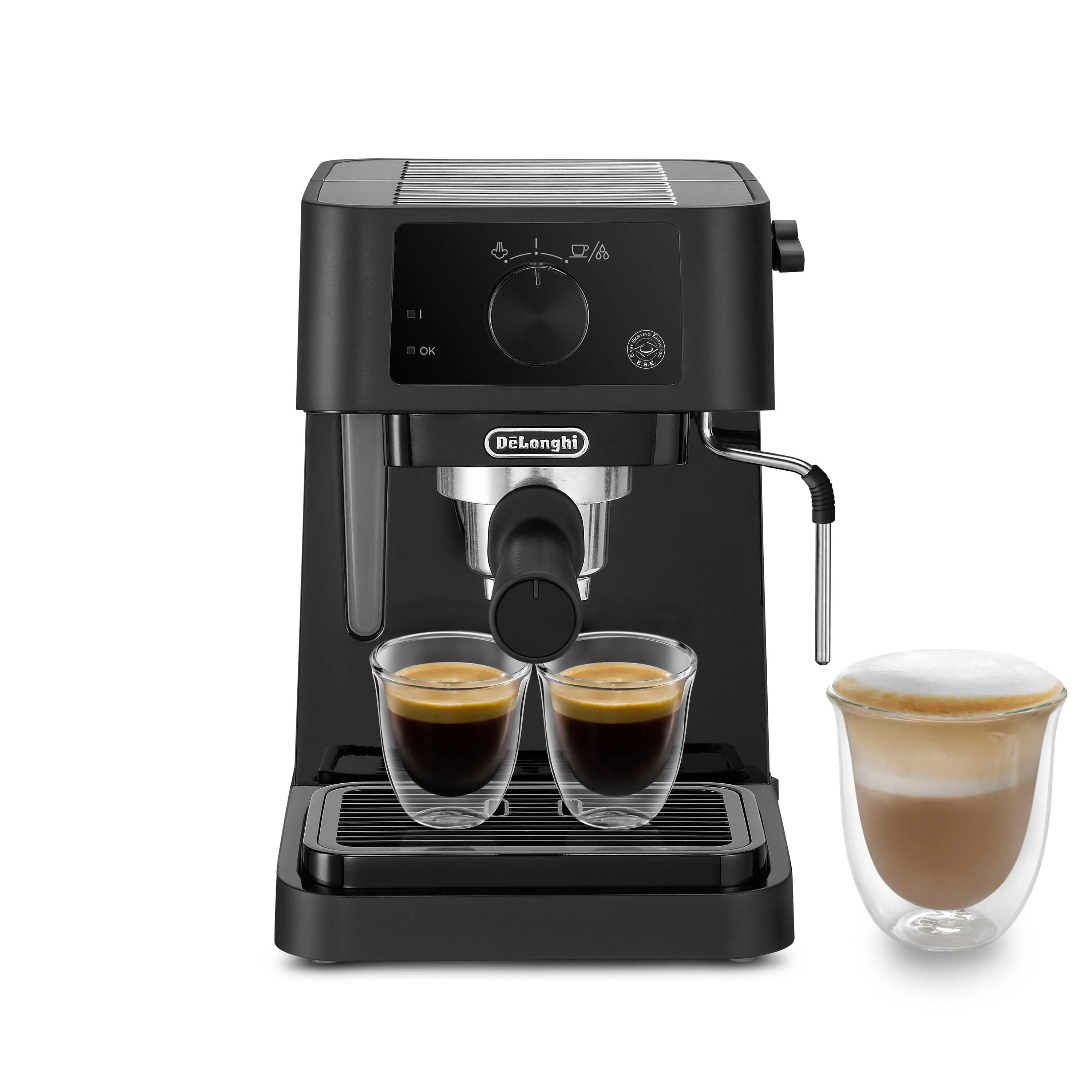 De'Longhi Stilosa EC235.BK -manuaalinen espressokone, musta – Delonghi
