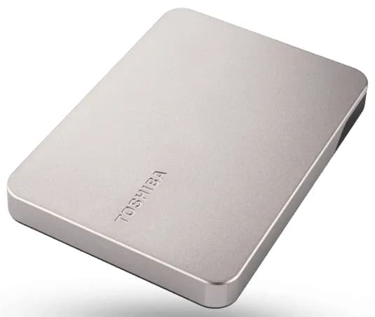 Toshiba Canvio Flex 2 Tt 2.5" -ulkoinen HDD, lämmin hopea