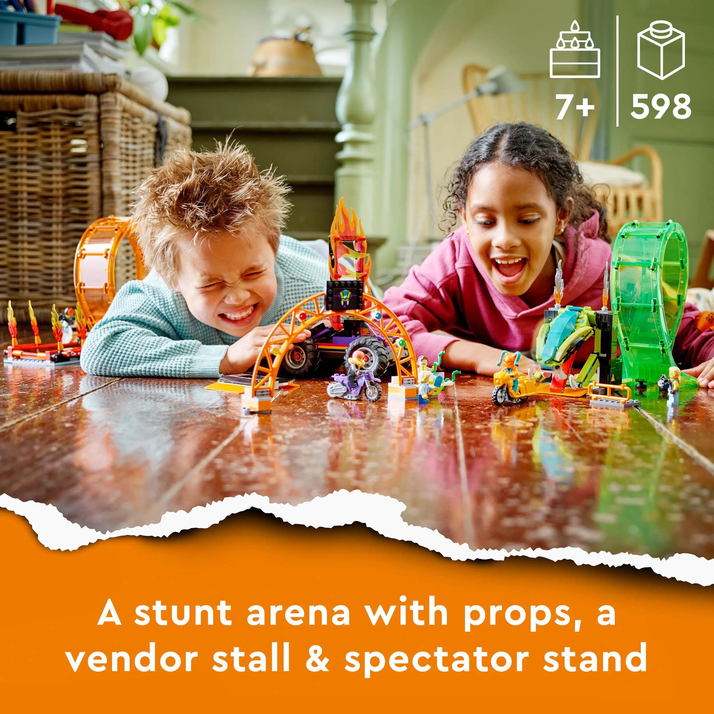 LEGO City Kahden silmukan stunttishow'n areena 60339 – LEGO