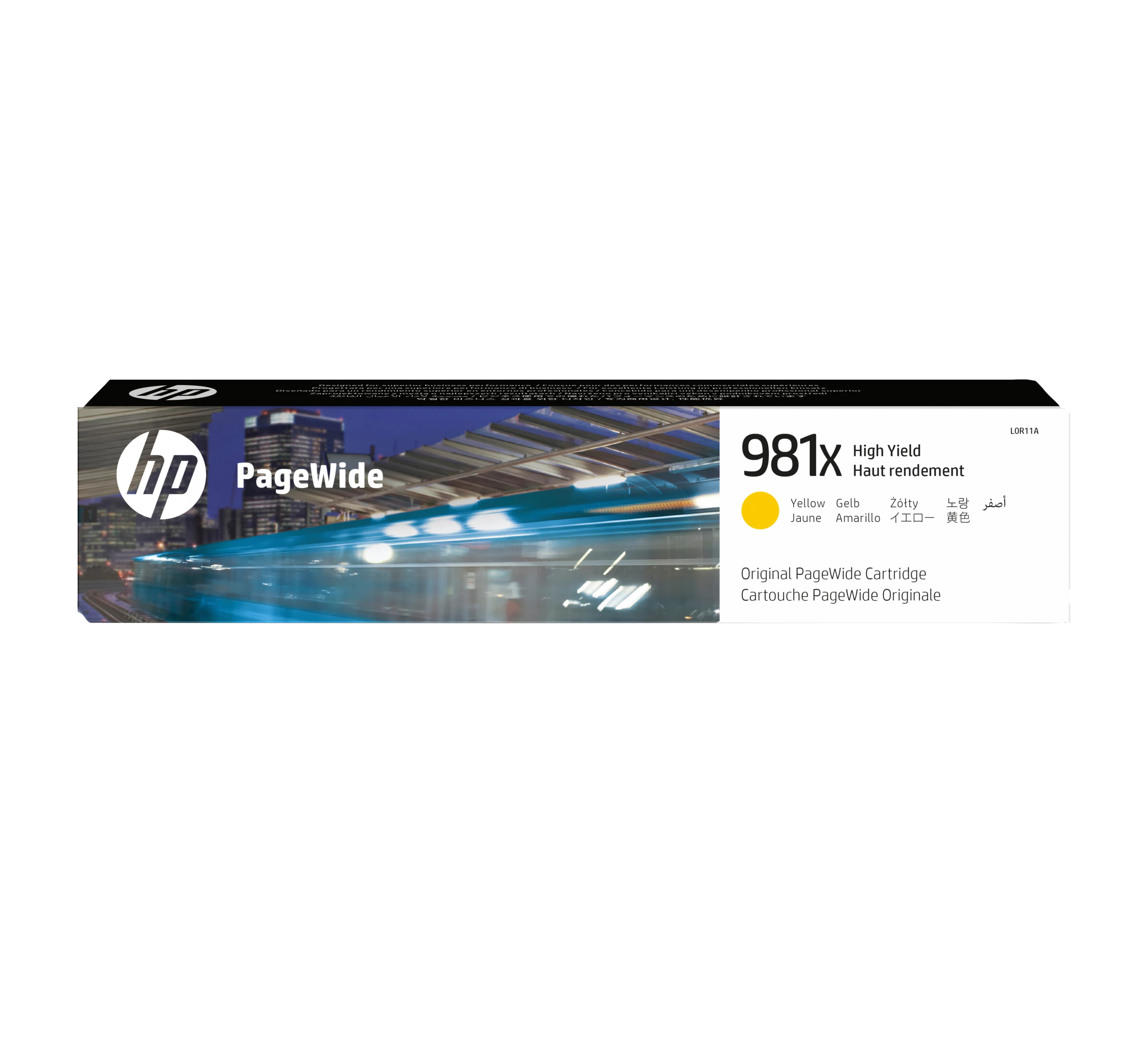 HP 981X XL-mustekasetti, 114 ml, keltainen