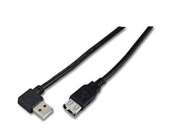 MicroConnect USB 2.0 -jatkokaapeli, 1,8 m, musta