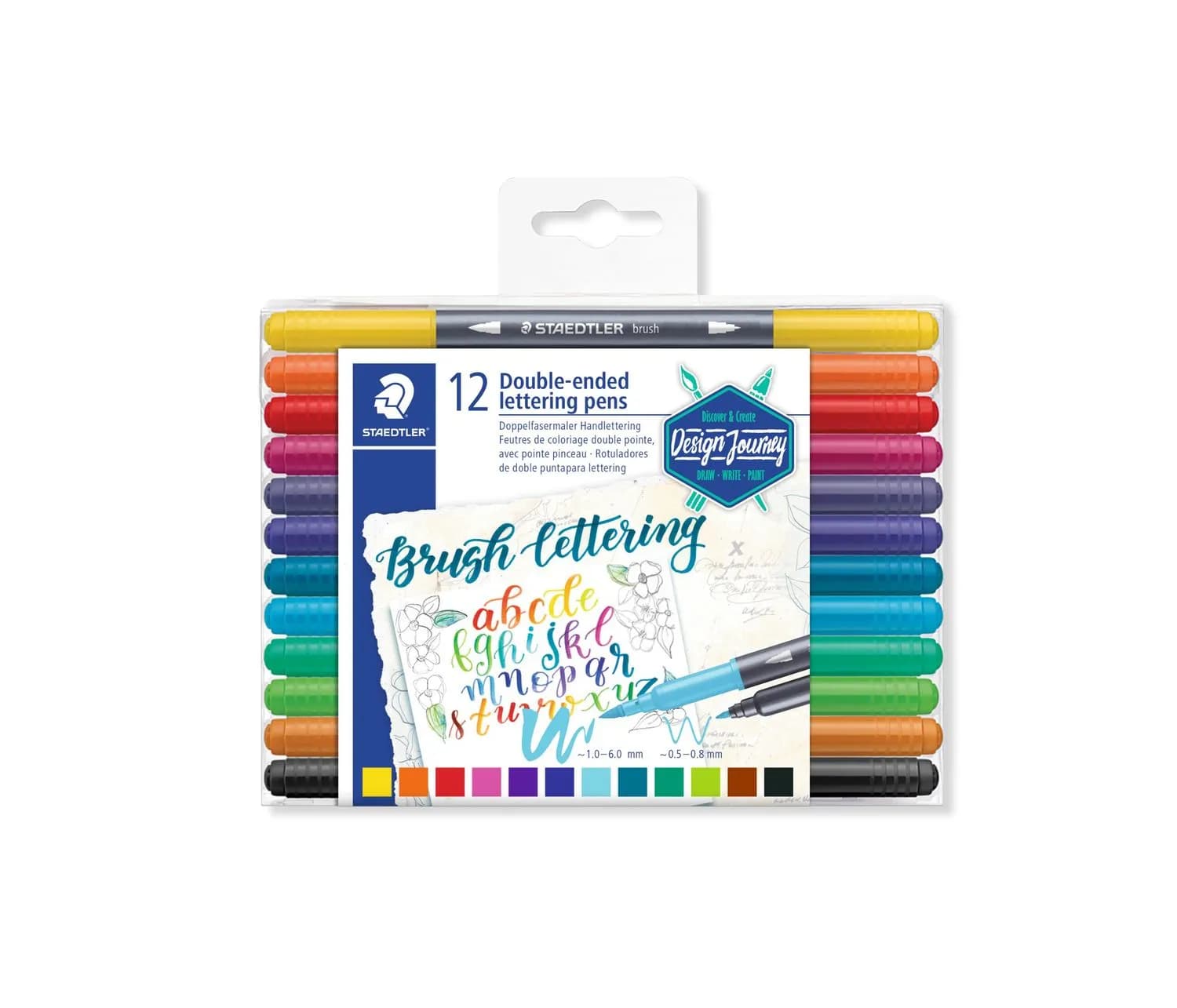 Brush lettering pens double (12) – STAEDTLER