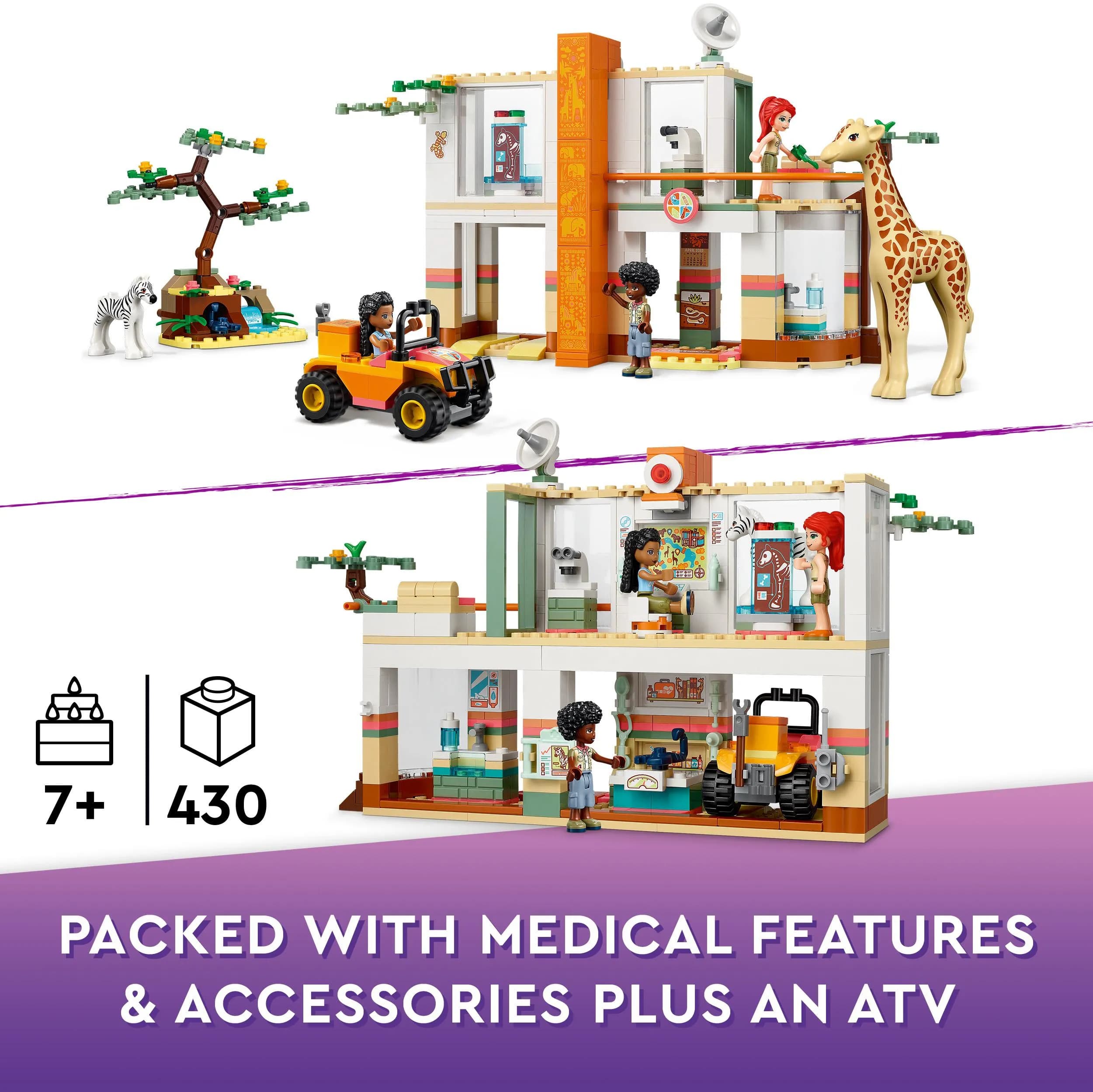 LEGO Friends Mia ja villieläinten pelastustehtävä 41717 – LEGO