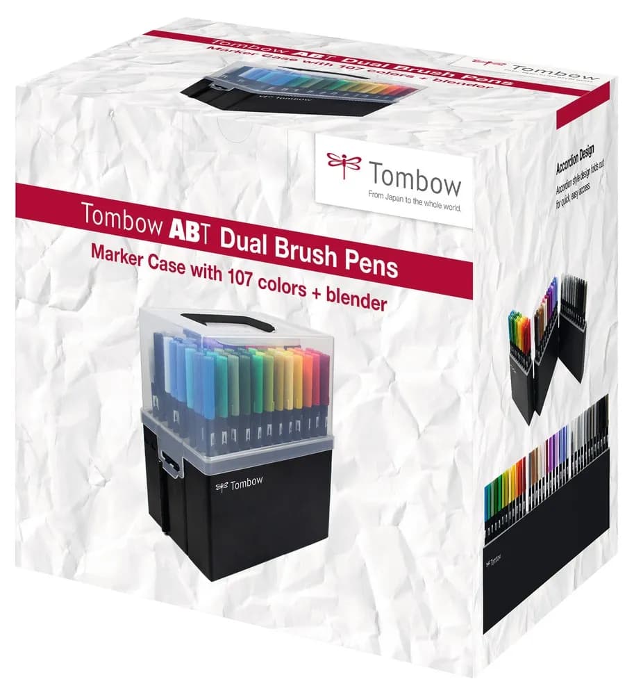 Tombow ABT Dual Brush marker case empty – TOMBOW