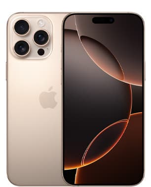 Kunnostettu iPhone 16 Pro Max 256 Gt, arotitaani (Erinomainen kunto) – Apple