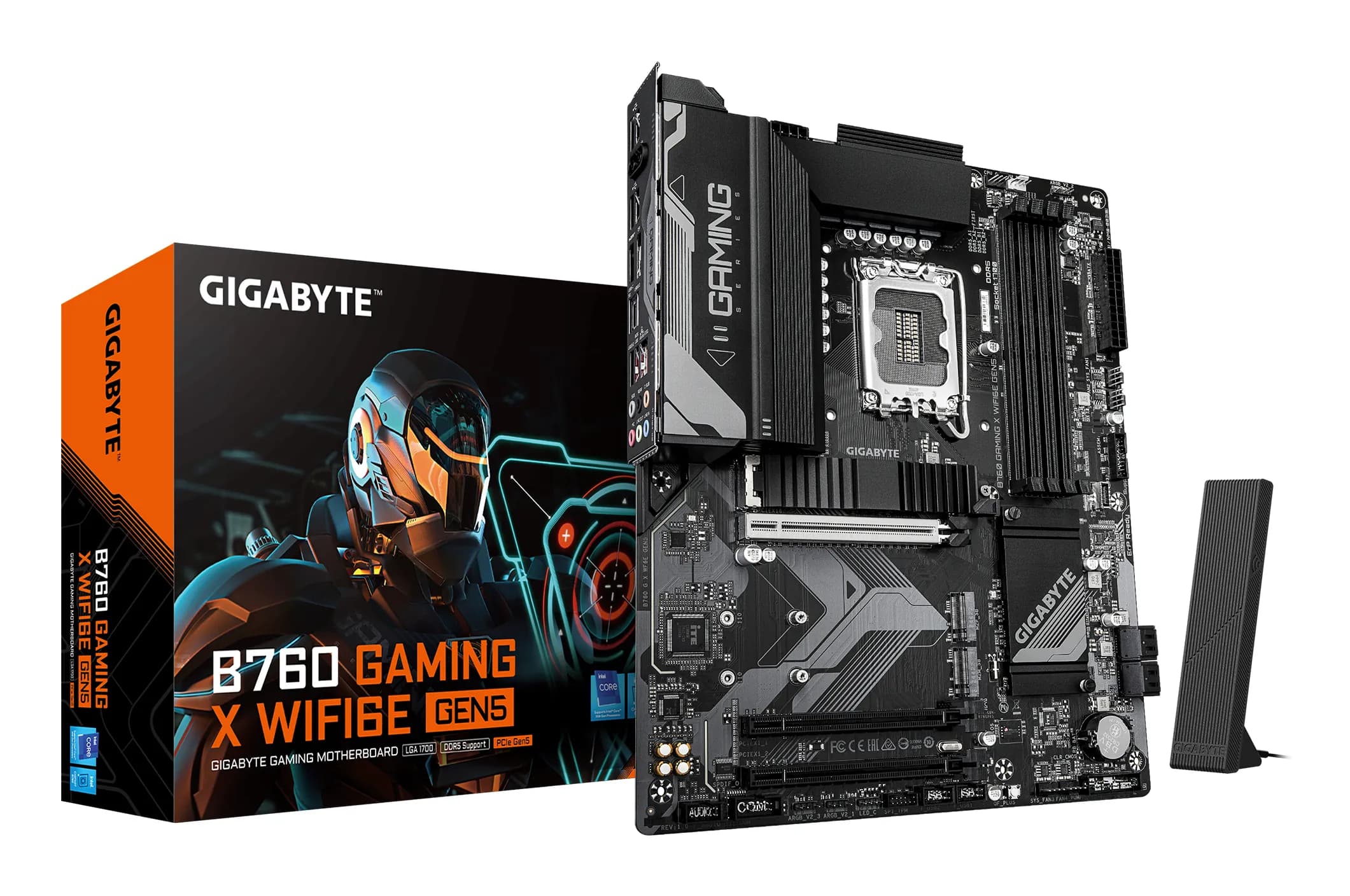 Gigabyte B760 GAMING X WIFI6E GEN5 LGA1700 ATX -emolevy – Gigabyte
