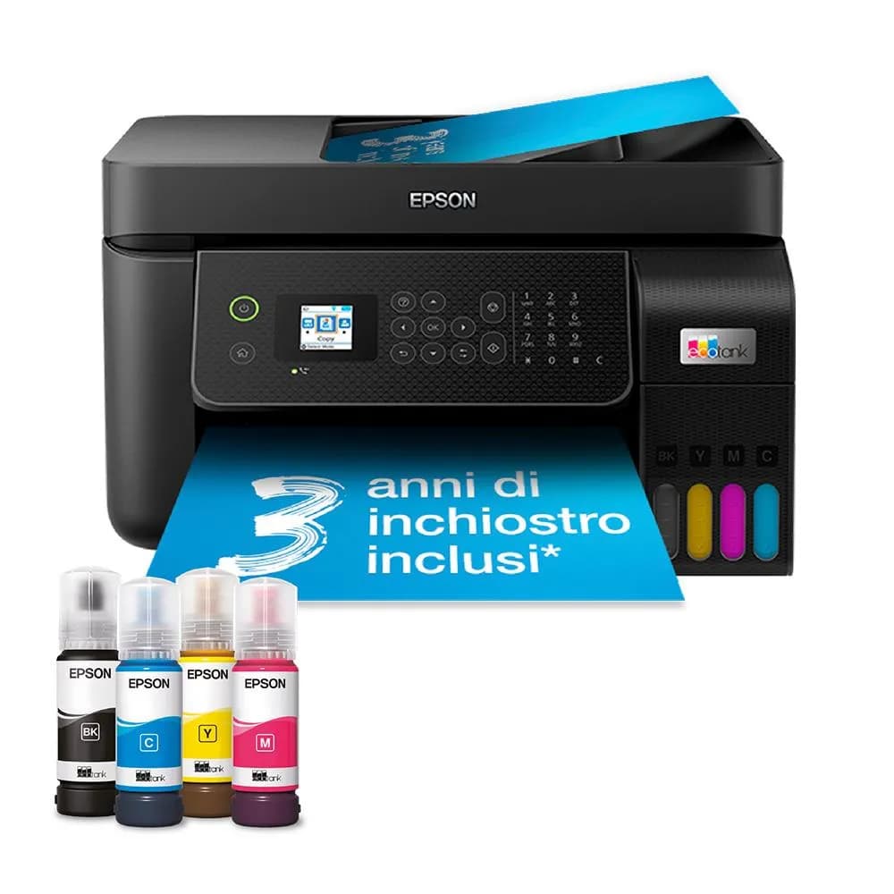 Epson EcoTank ET-4800 A4 -mustesuihkumonitoimilaite – Epson