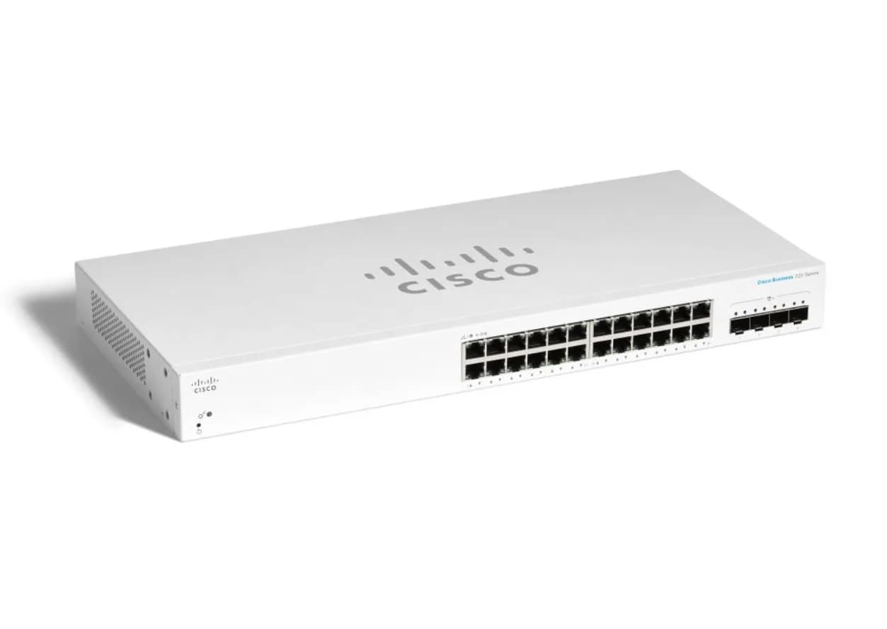 Bus 220 SmtSwitch 24p GE 4x10G SFP+ - (ei palautusoikeutta)