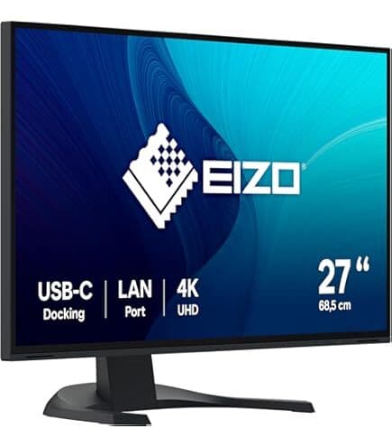 EIZO FlexScan EV2720S 27" QHD, IPS -näyttö, USB-C hub – EIZO