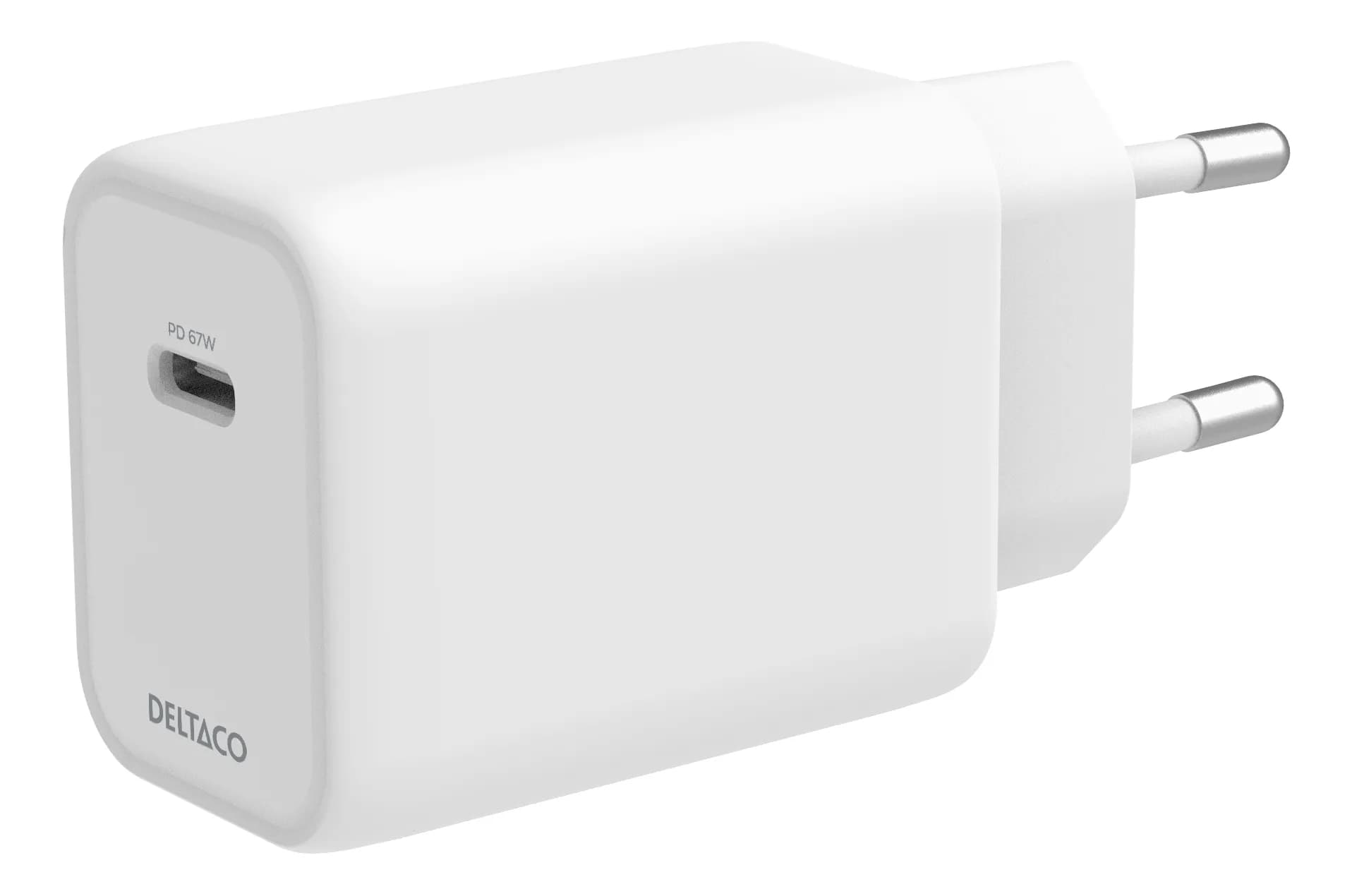 Deltaco USB-C PD 67W Super Fast Charging -laturi