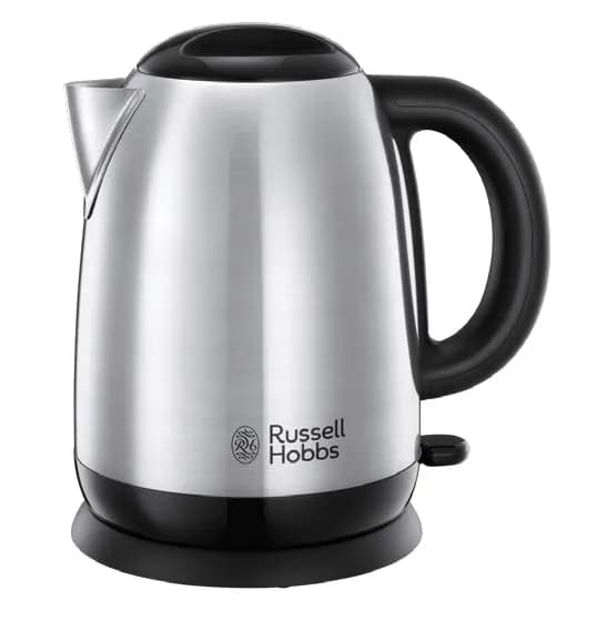 Russell Hobbs Adventure 23655016001 -vedenkeitin, 1,7 l, 2400 W, harjattu ruostumaton teräs