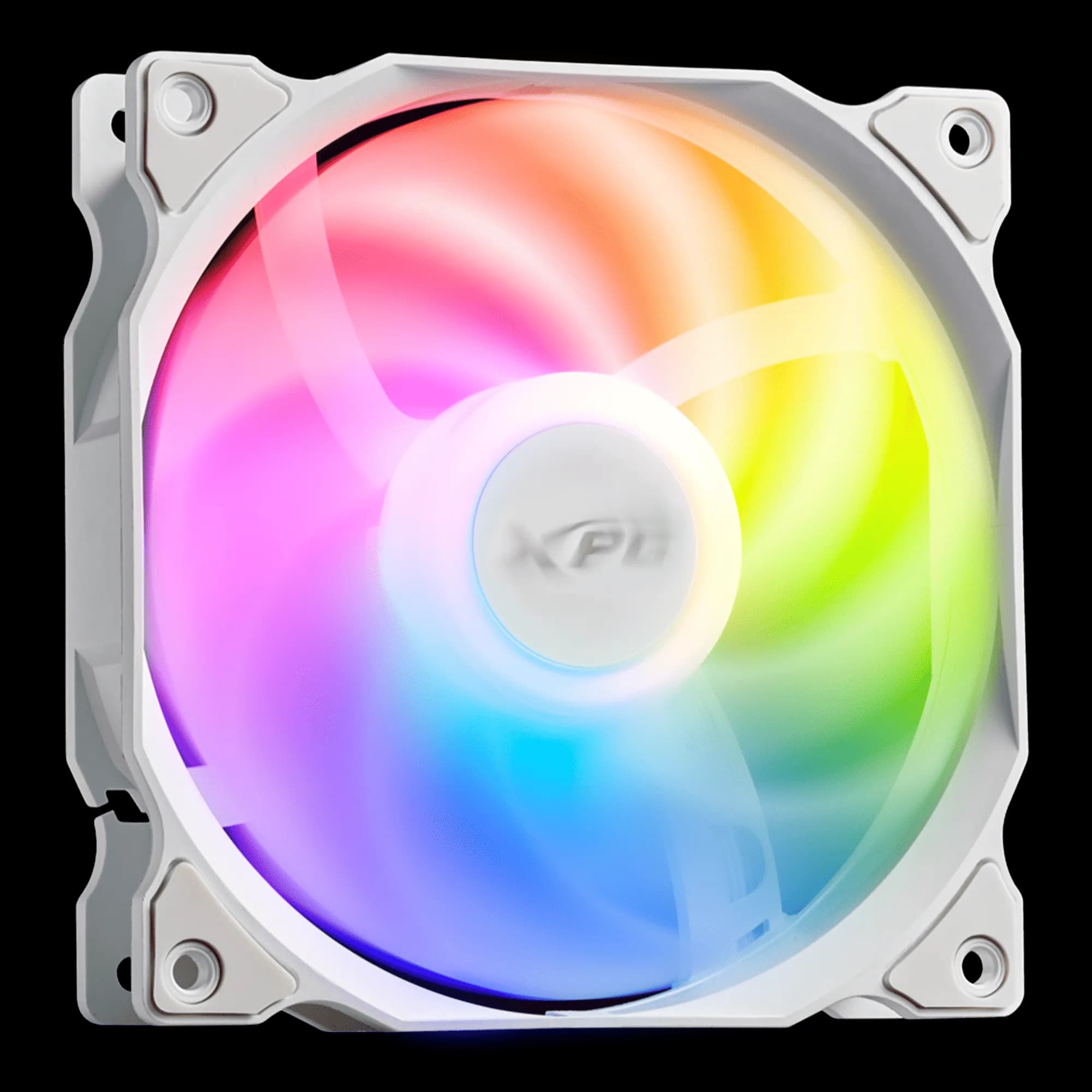 ADATA XPG VENTO 120 PWM ARGB -tuuletin, Kiväärilaakeri, 120 mm, valkoinen