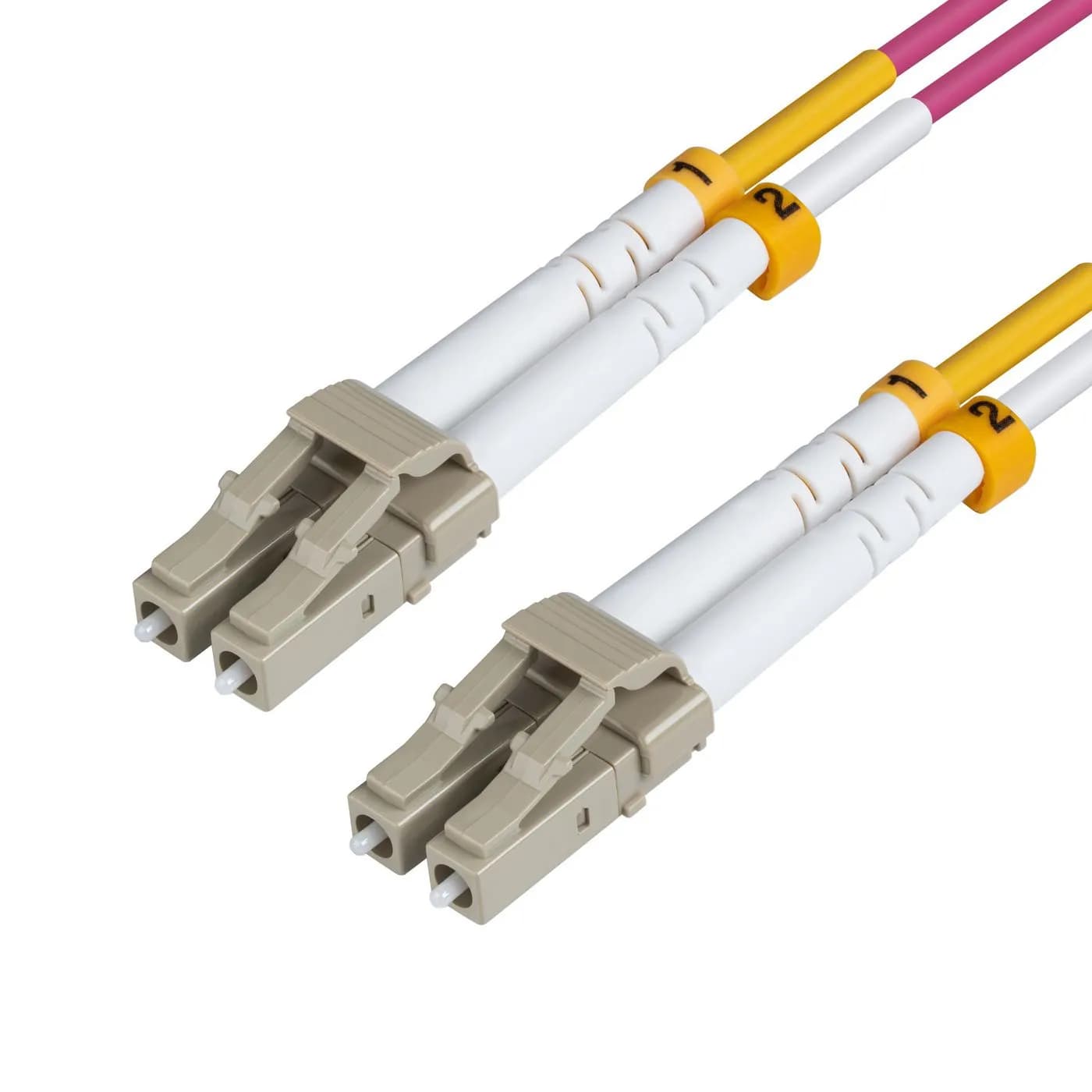MicroConnect OM4 LSZH LC-LC 7m -valokuitukaapeli, violetti – Microconnect
