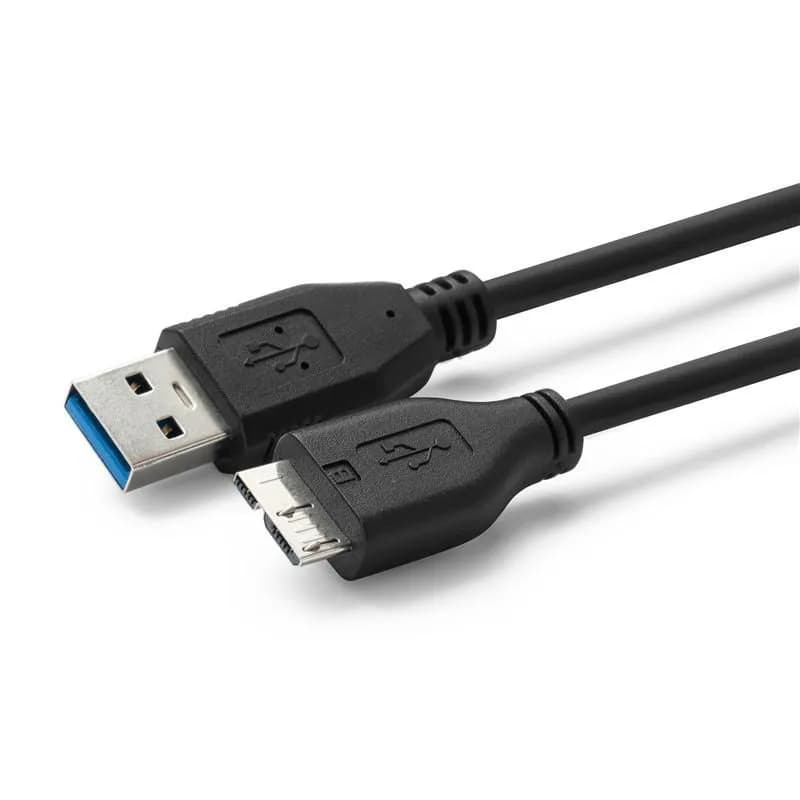 MicroConnect USB 3.2 Gen 1 USB-A – Micro-USB B -kaapeli, 3 m, musta – Microconnect