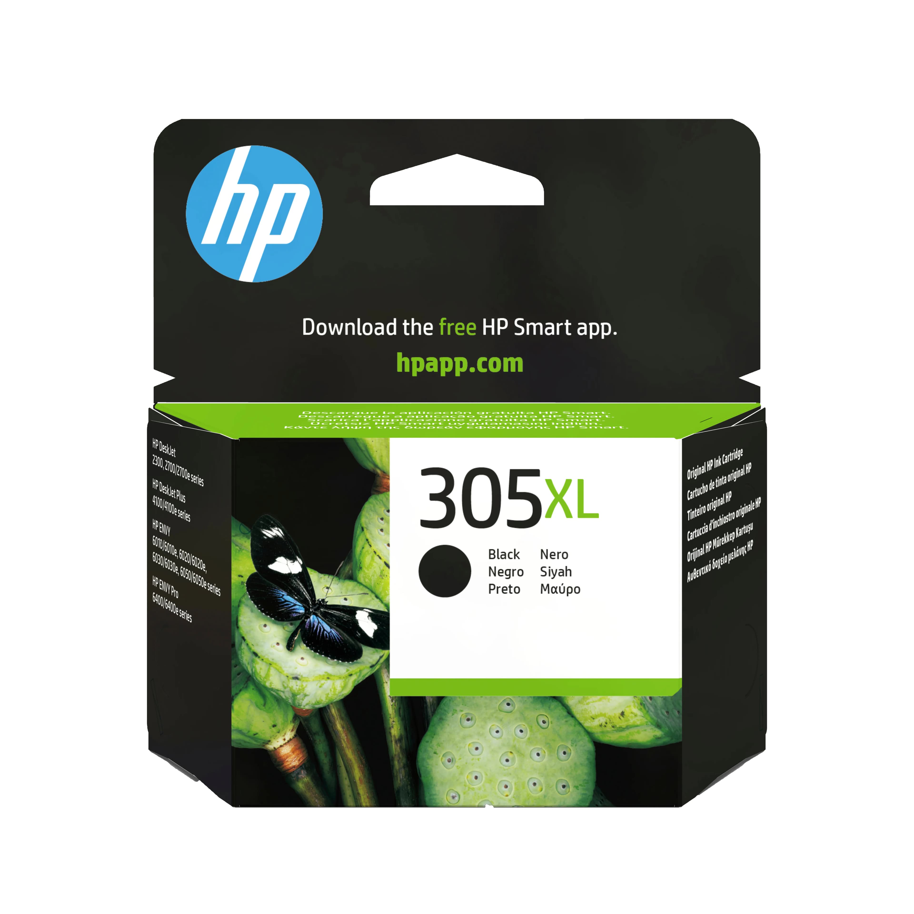 HP 305XL -mustekasetti, 4 ml, musta