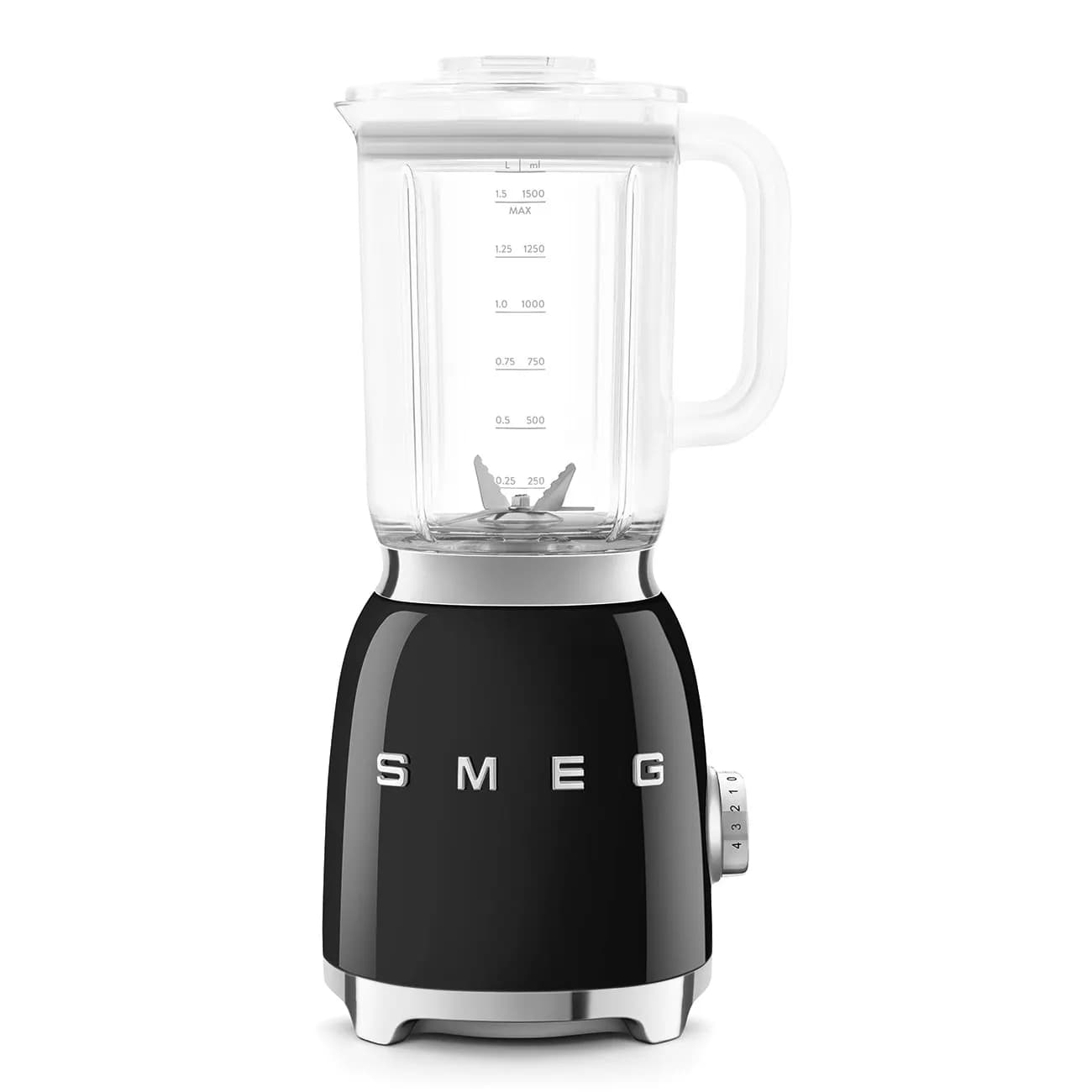 Smeg 50's Style -tehosekoitin, Musta – SMEG