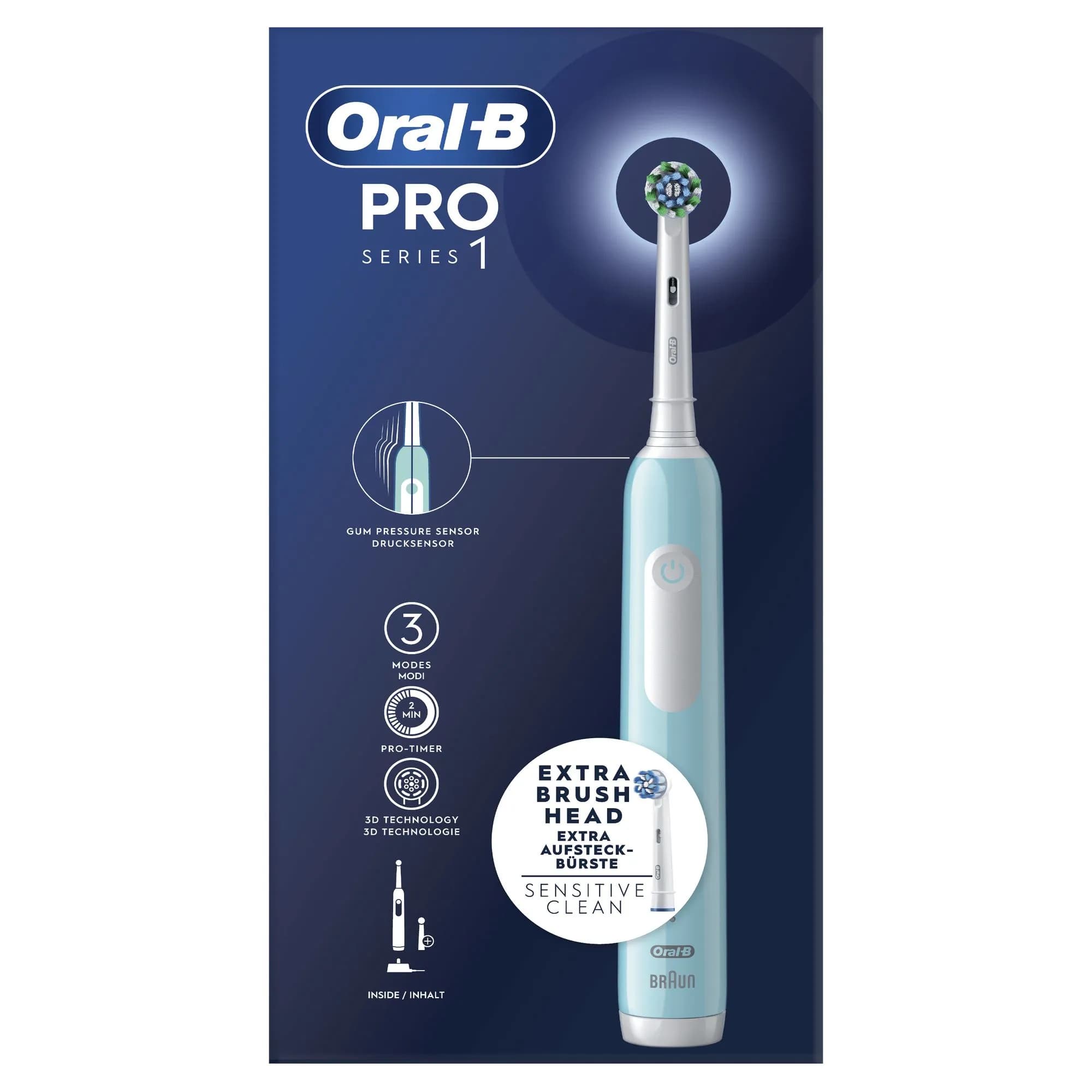 Oral-B Pro Series 1 -sähköhammasharja, turkoosi