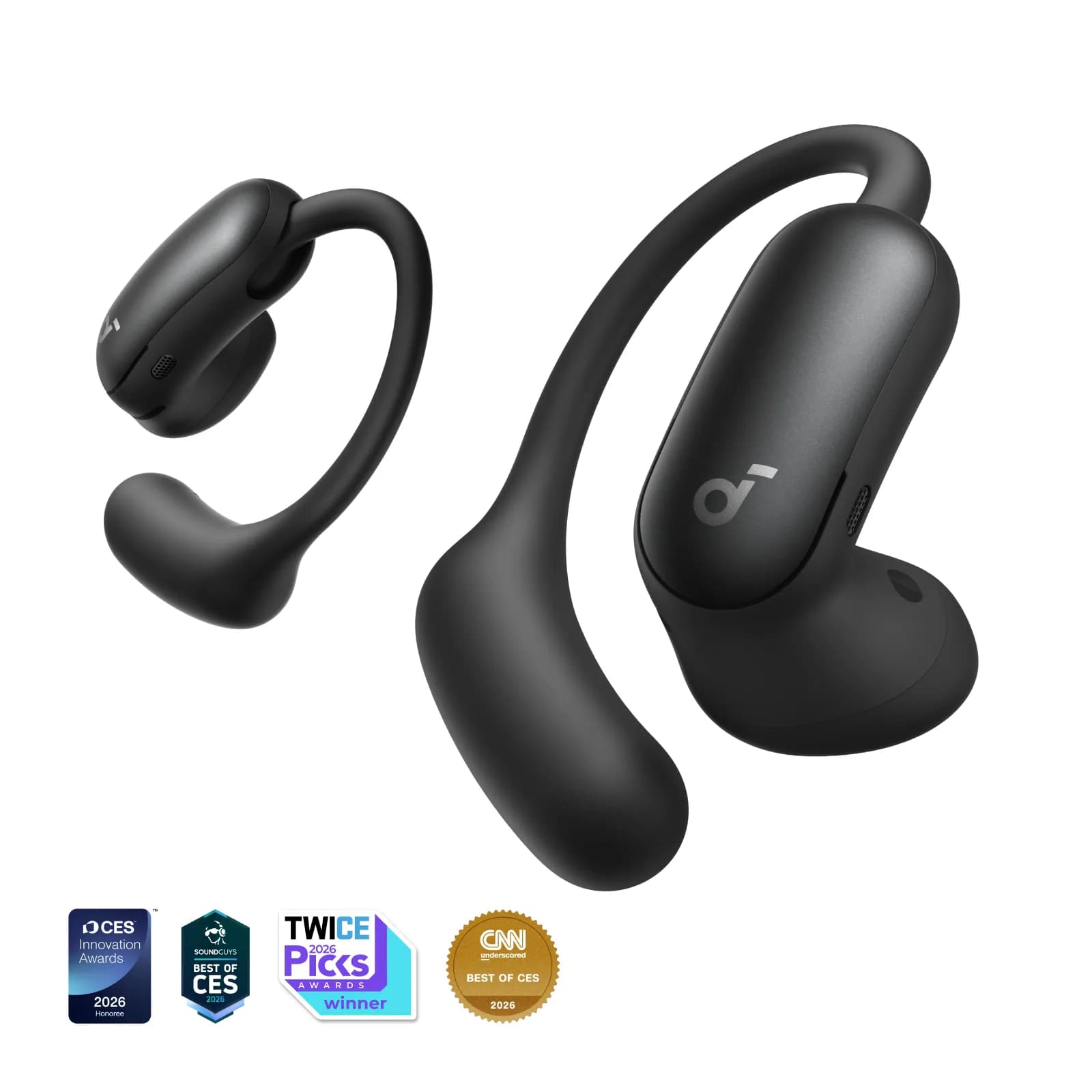Anker Soundcore AeroFit 2 Pro -langattomat nappikuulokkeet, musta – Anker