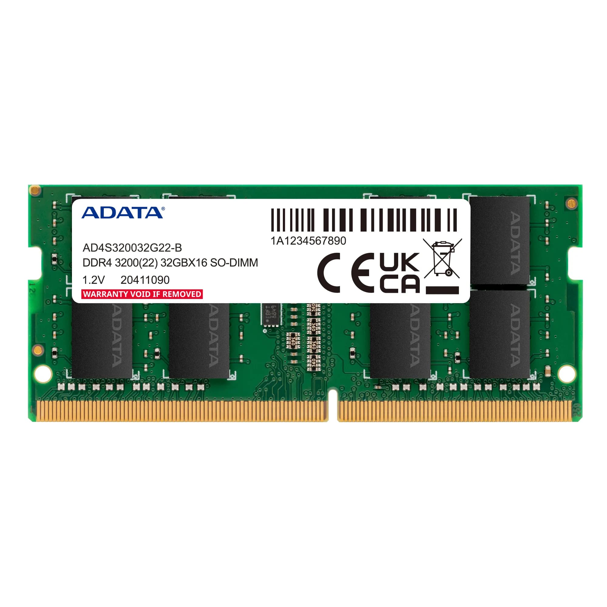 ADATA Premier SO-DIMM 16 Gt (2 x 8 Gt) DDR4 3200 MHz, CL22 -muisti