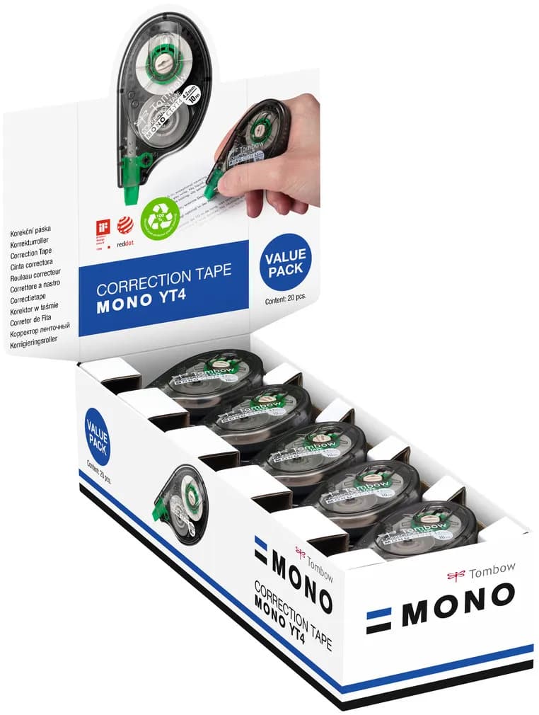 Display MONO Correction tape CT-YT4 (20) – TOMBOW
