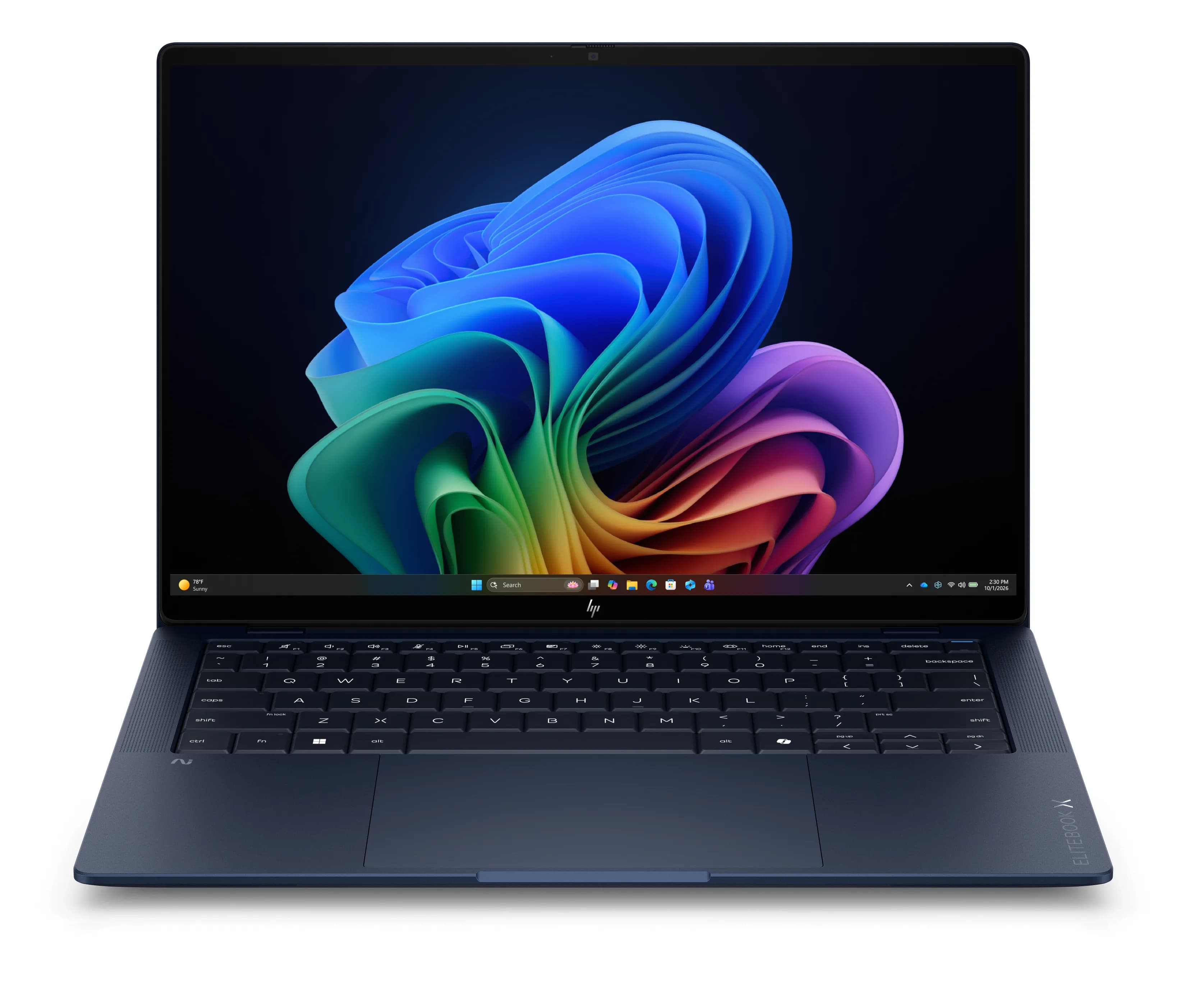 HP EliteBook 8 G2i 14.0" Ultra 5 325, 32 Gt, 512 Gt, Intel Graphics, Win 11 Pro -kannettava, jäätikönhopea