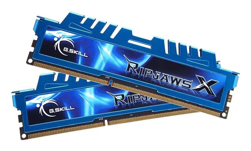 G.SKILL RipjawsX 16 Gt (2 x 8 Gt) DDR3 1600 MHz, CL9 -muisti (XMP) – G.SKILL