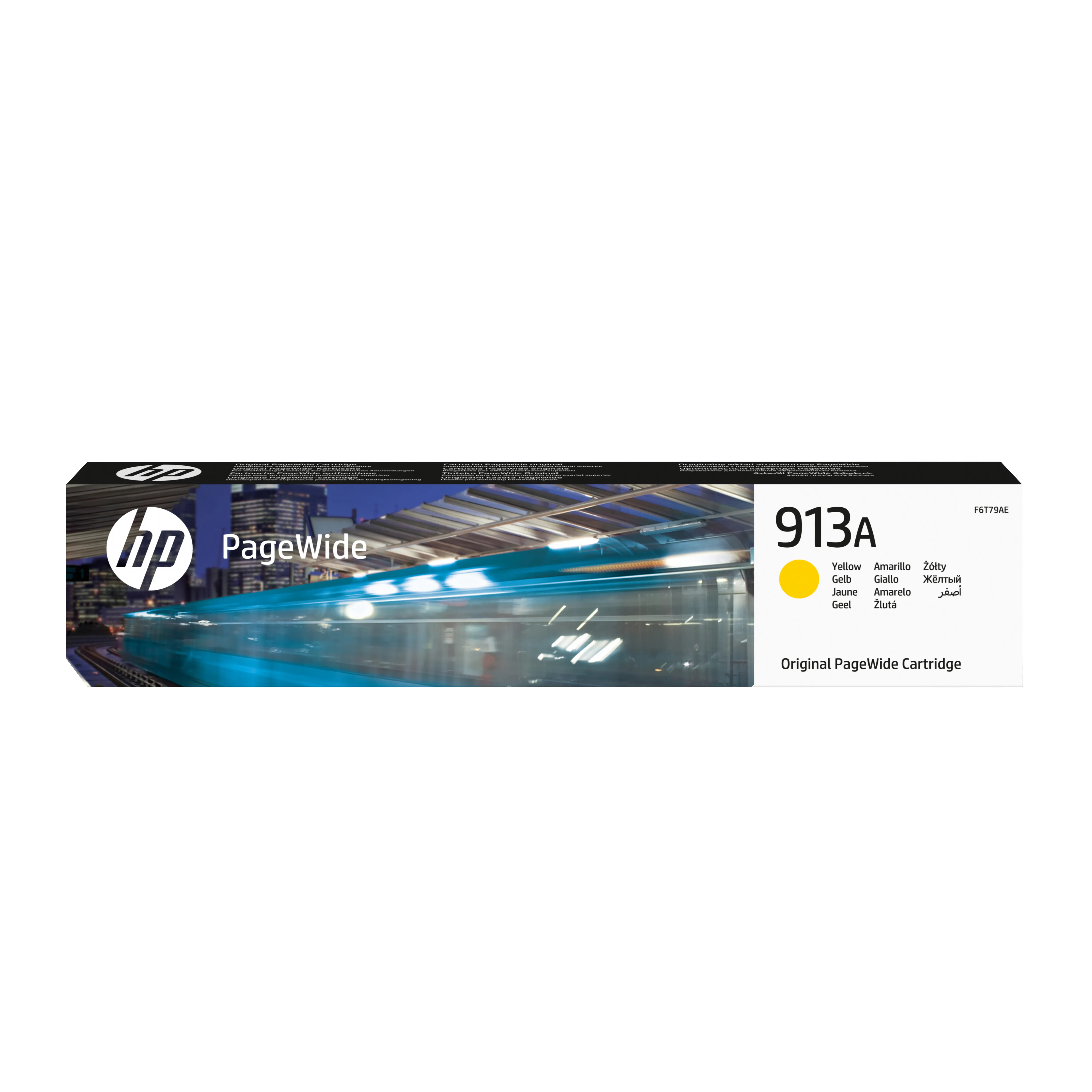 HP 913A -mustekasetti, 37 ml, keltainen – HP INC