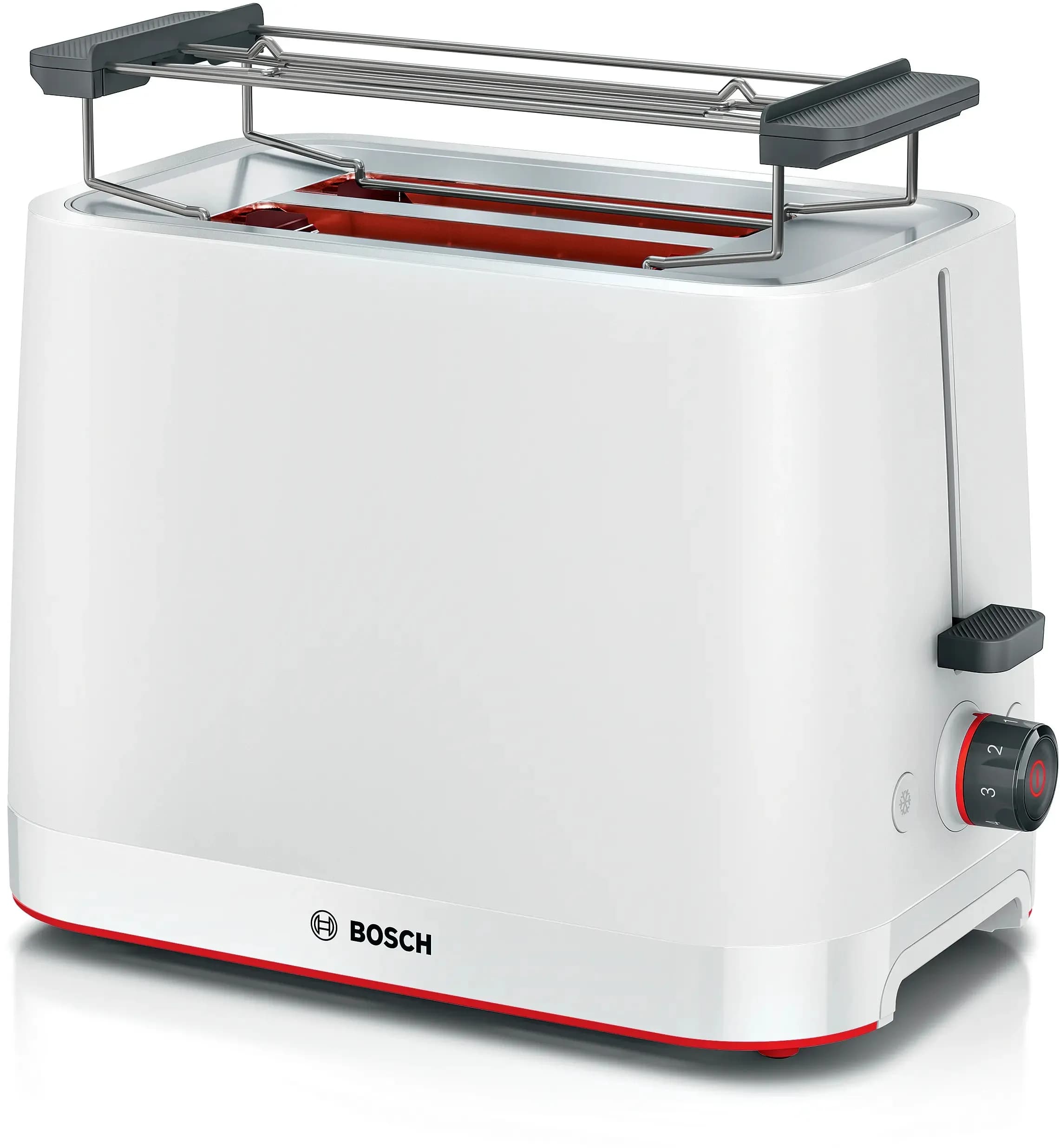 Bosch MyMoment TAT3M121 -leivänpaahdin, 2 viipaleita, valkoinen – Bosch
