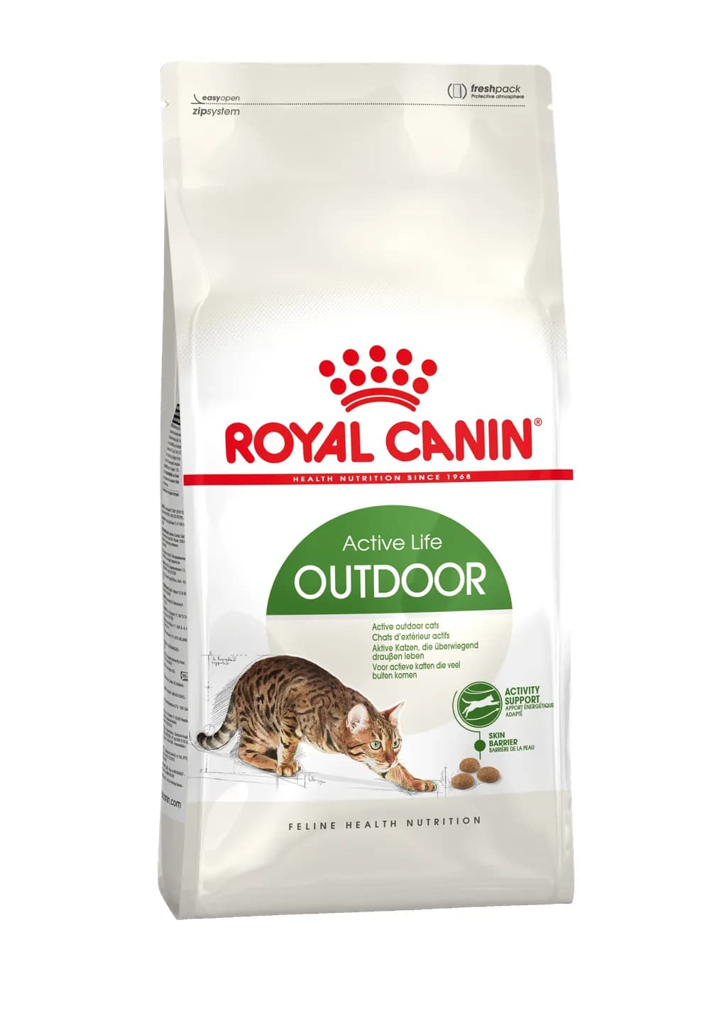 Royal Canin Outdoor, Kissan kuivaruoka, Adult, 400 g