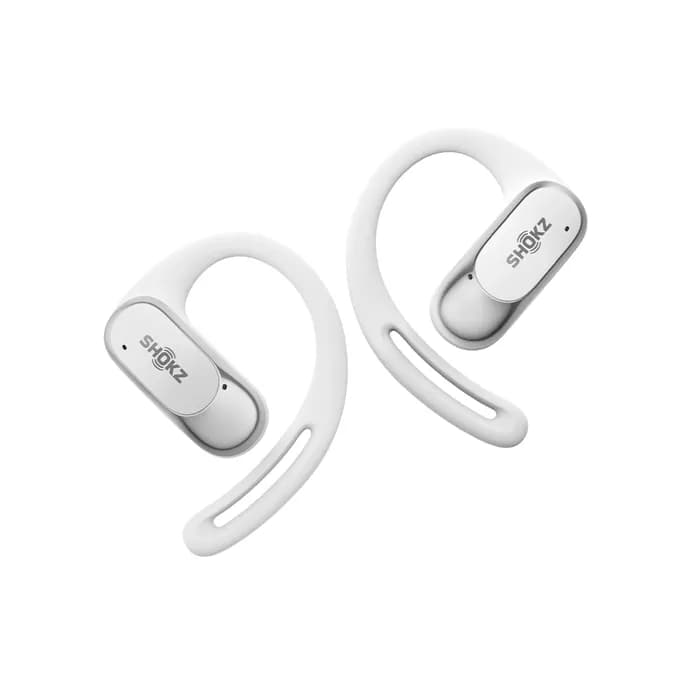 Shokz OpenFit Air -langattomat nappikuulokkeet, valkoinen – Shokz