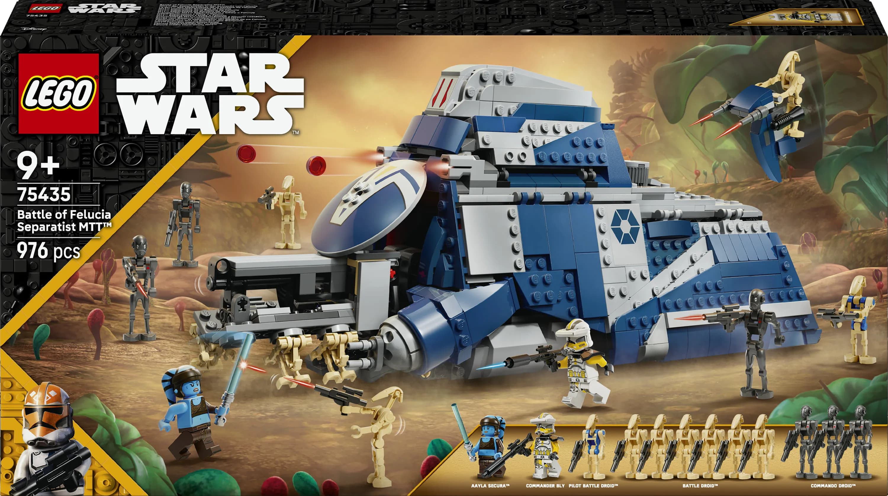 LEGO Star Wars Separatistien MTT taistelussa Felucialla 75435 – LEGO