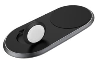Epico Wireless Charging Base (for Apple Watch  &  iPhone) Aluminium - black – EPICO