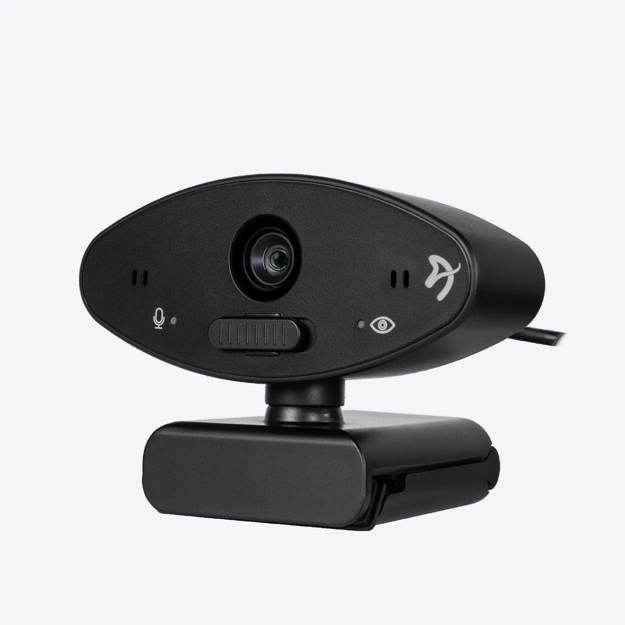 Arozzi Occhio True Privacy Full HD 1080p, automaattitarkennus -webkamera, musta