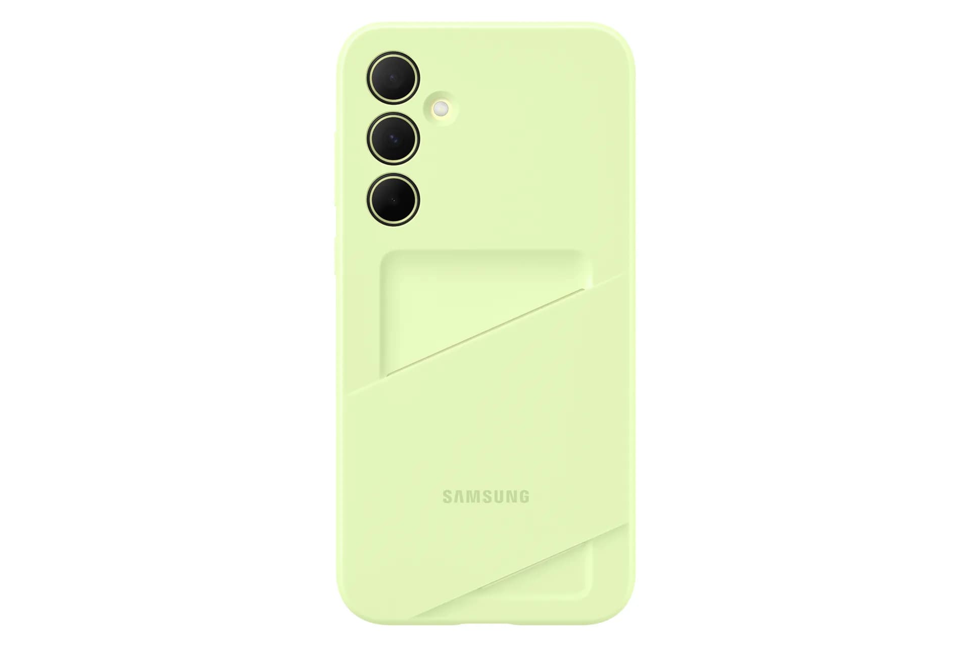 Samsung Galaxy A35 Card Slot Case -suojakuori, Lime – Samsung
