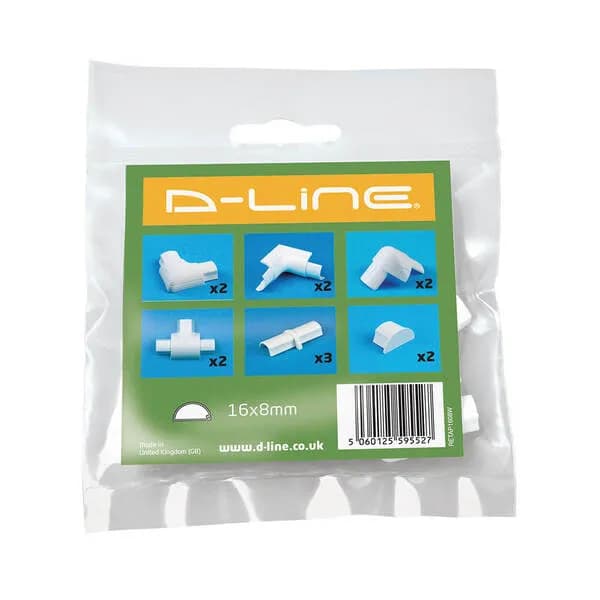 D-LINE Adapterisetti Valkoinen – D-LINE