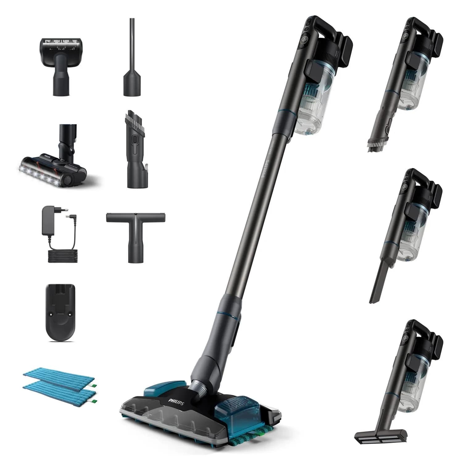 Philips 8000 Series XC8055/01 Aqua Plus -varsi-imuri, sininen