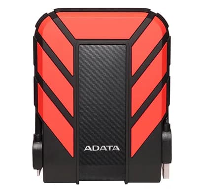 ADATA HD710 Pro 1 Tt 2.5" -kestävä ulkoinen HDD, musta/punainen